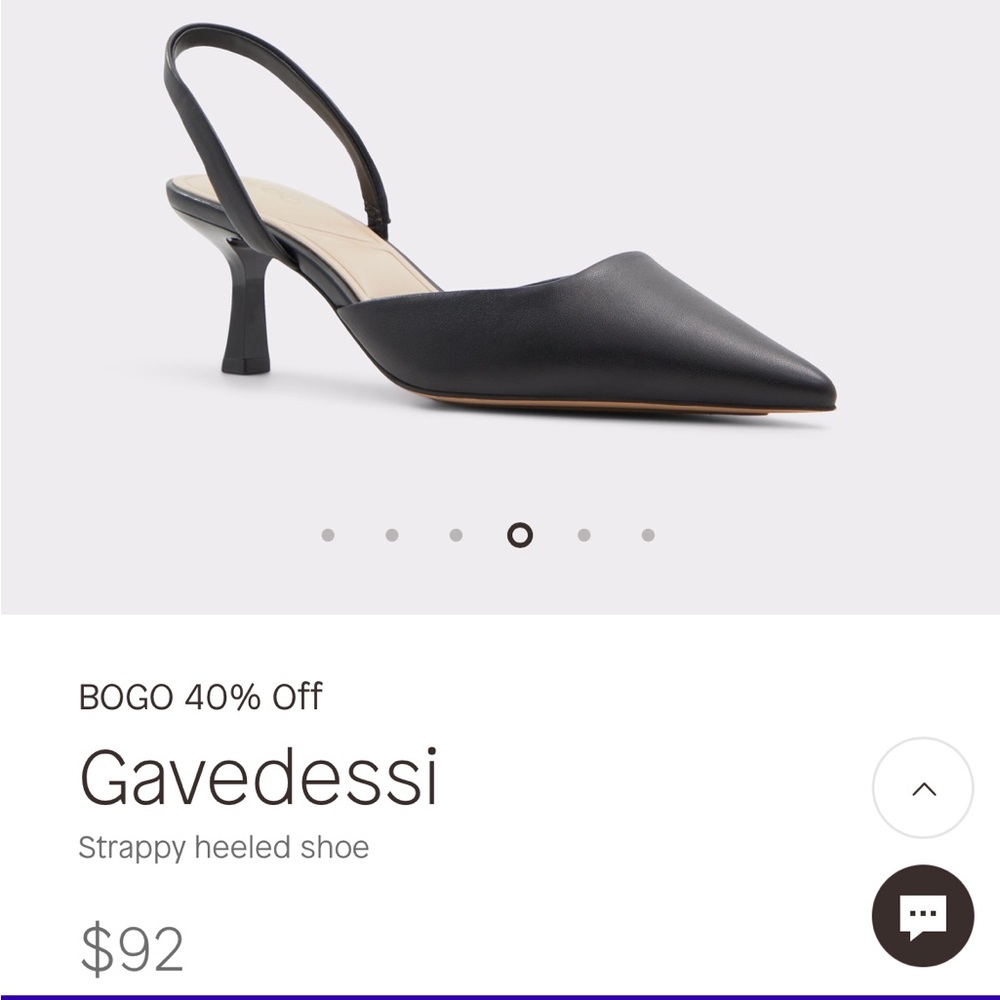 Aldo Kitten Heels - Size 6, worn once